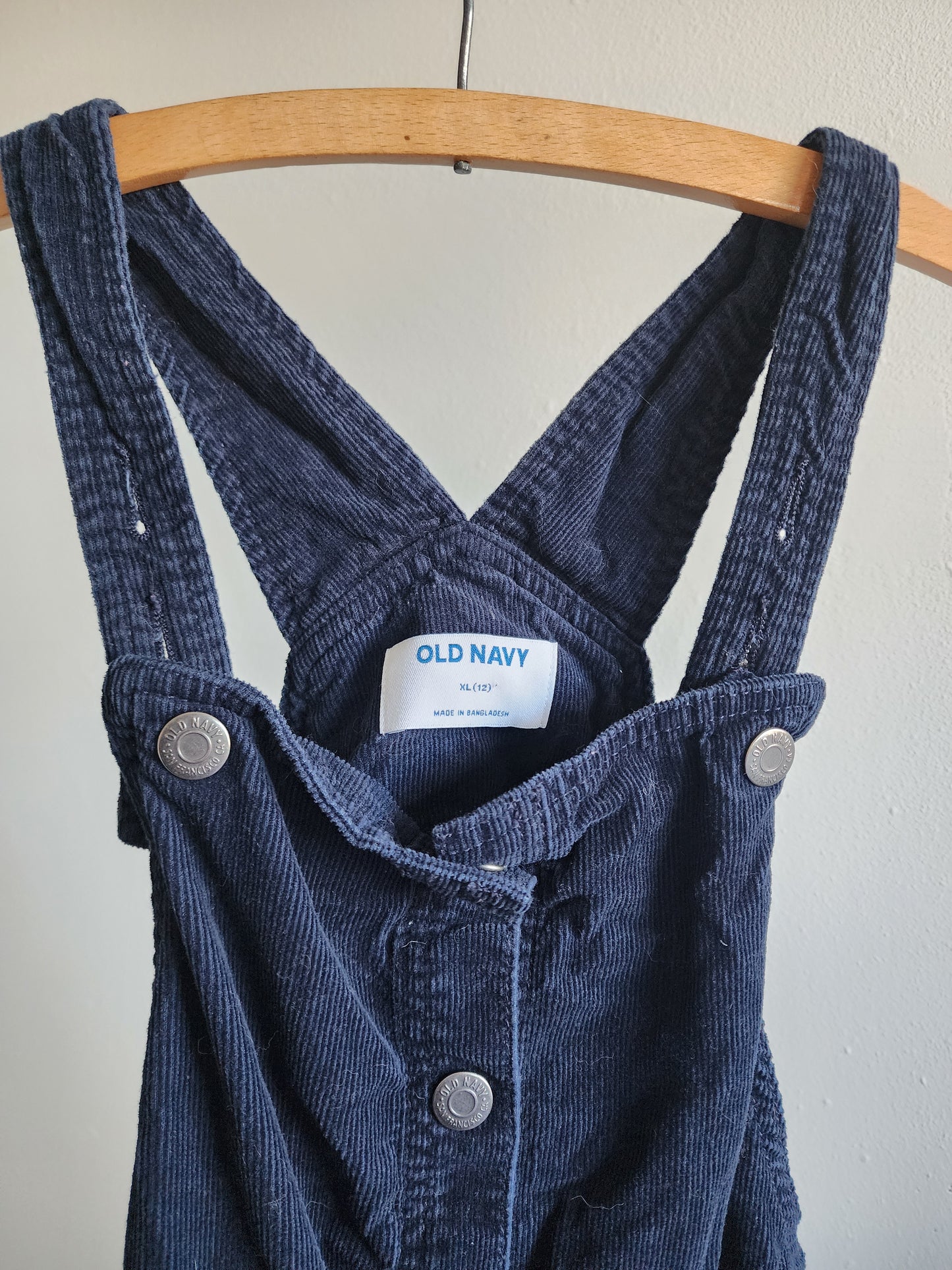 Old Navy Blue Corduroy Jumper, Size 12 (Kids)
