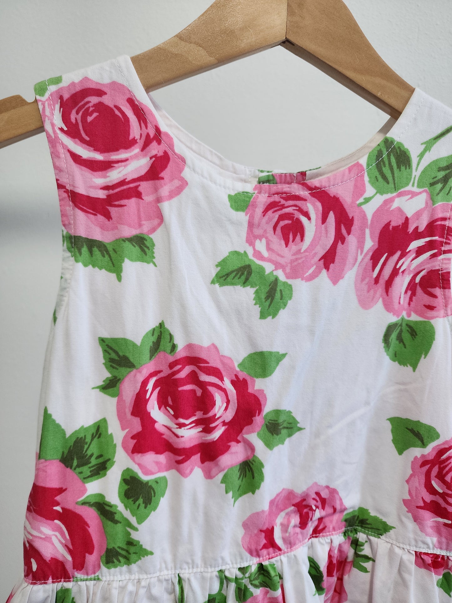 Mini Boden Rose Dress, Size 5/6 (kids)