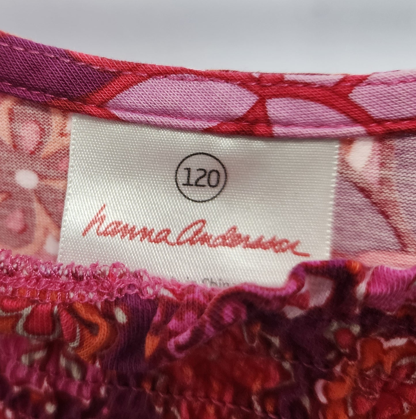 Hanna Andersson Smocked Dress, Size 120 (kids)