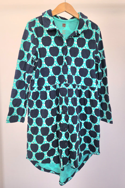 Tea Collection Apple Dress, size 8 (kids)