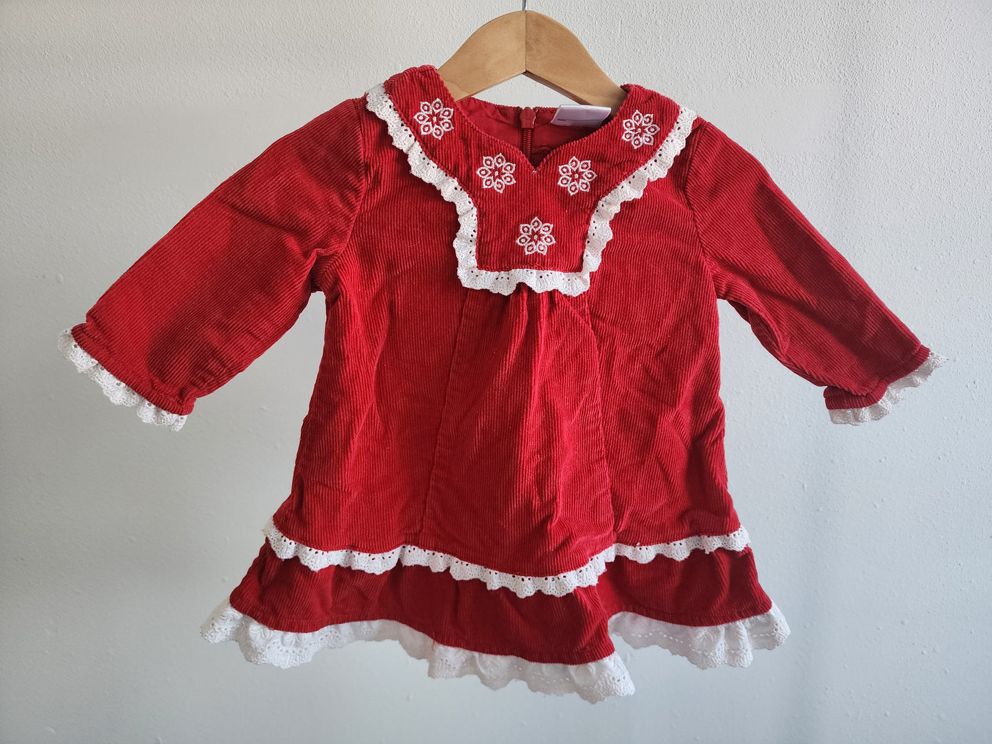 Hanna Andersson Corduroy Dress, size 60 (baby)
