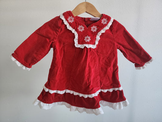 Hanna Andersson Corduroy Dress, size 60 (baby)