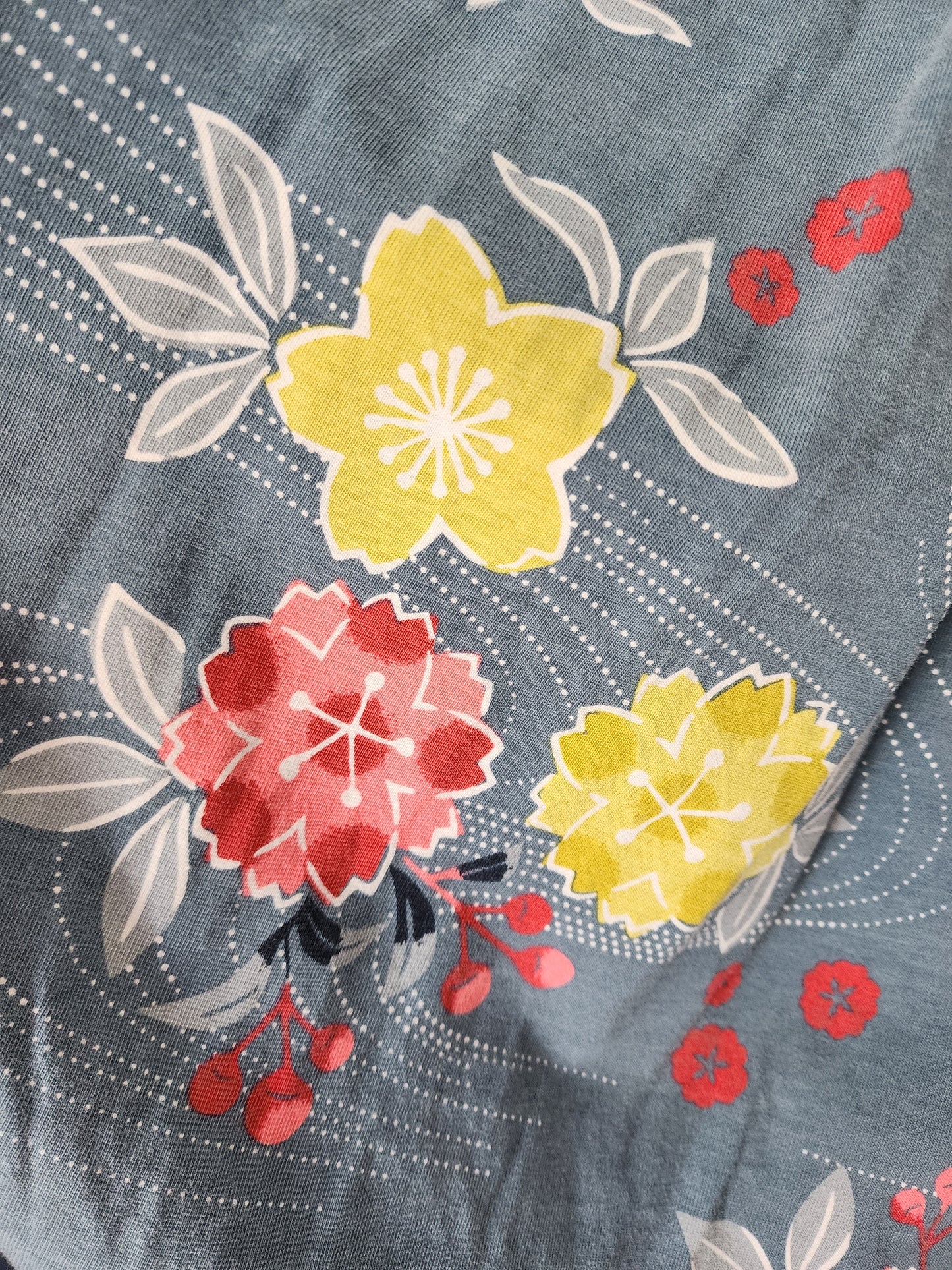 Tea Collection Blue Floral dress, size 8 (kids)