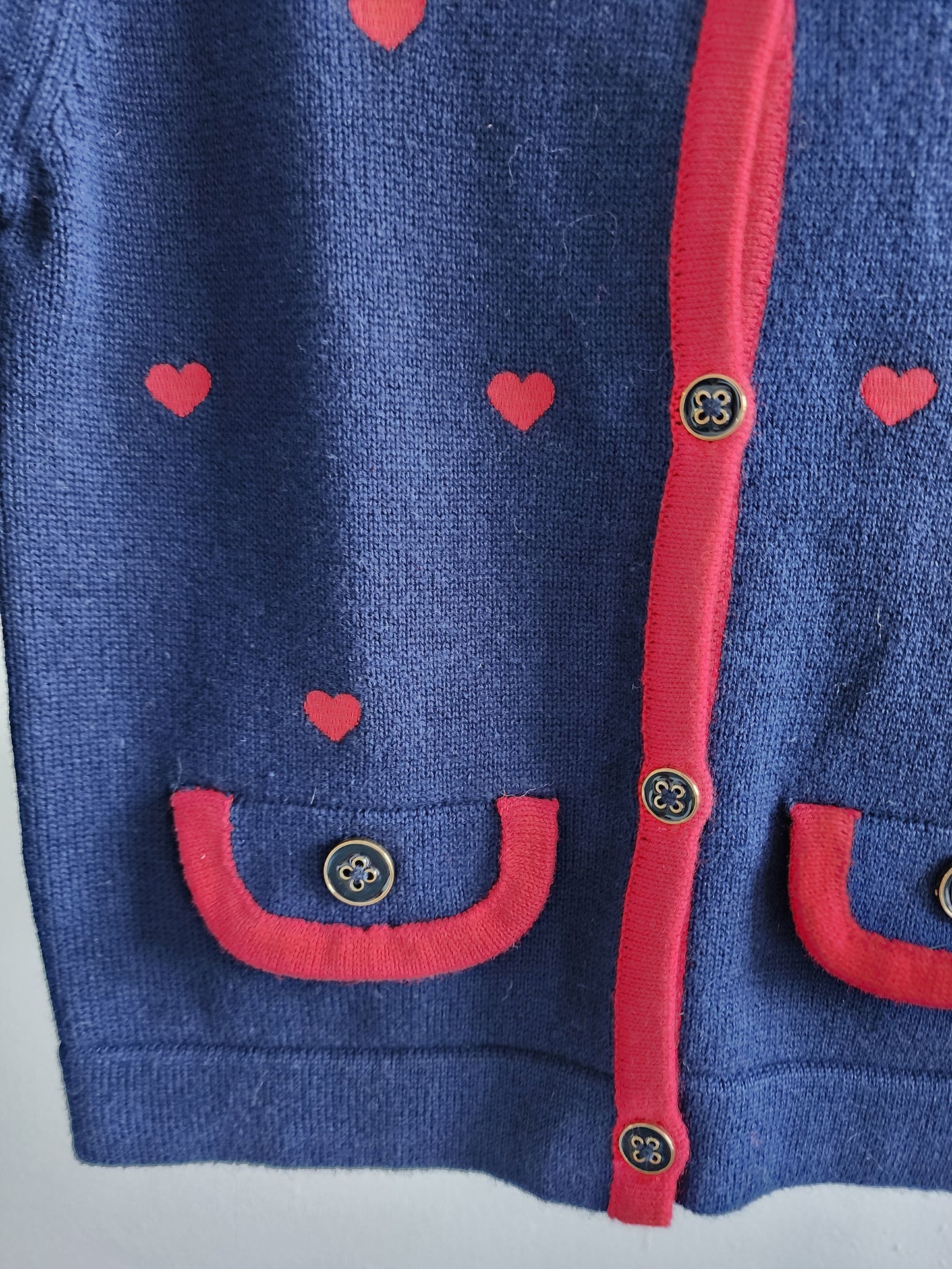 Hartstrings heart sweater, size 4T, NWT