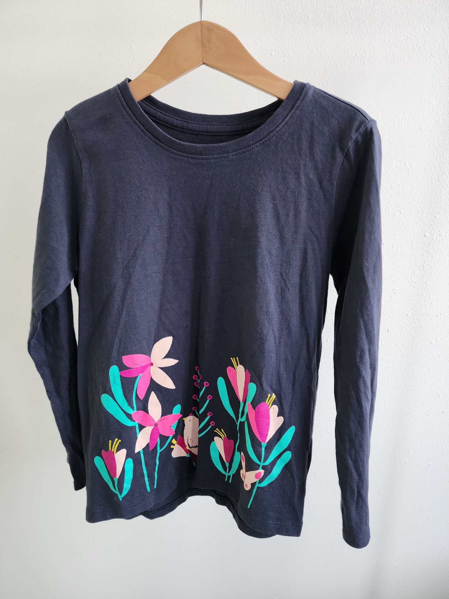 Tea Collection long sleeve shirt, size 7 (kids)