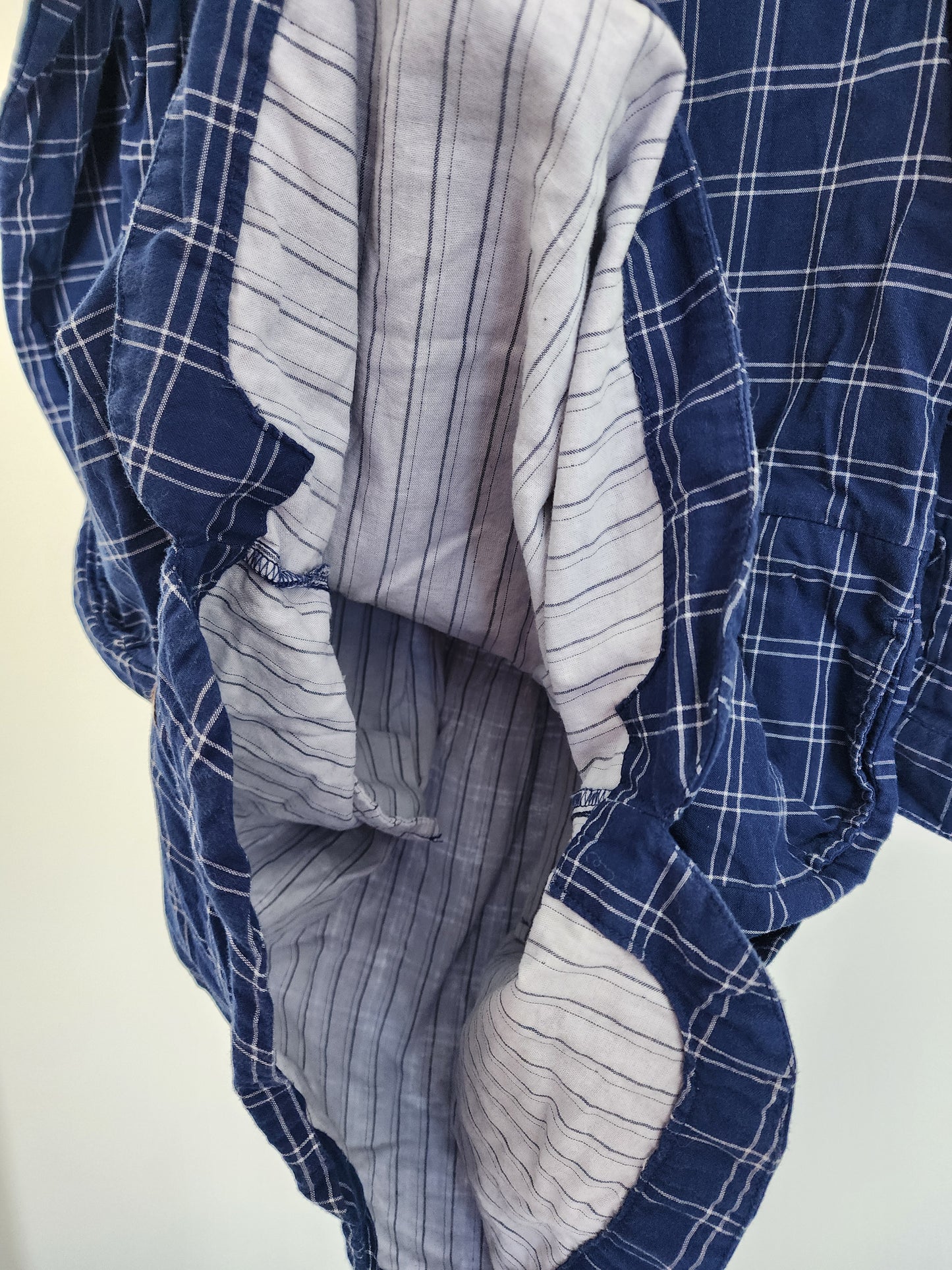 Tea Collection Blue Plaid Dress, size 7 (kids)