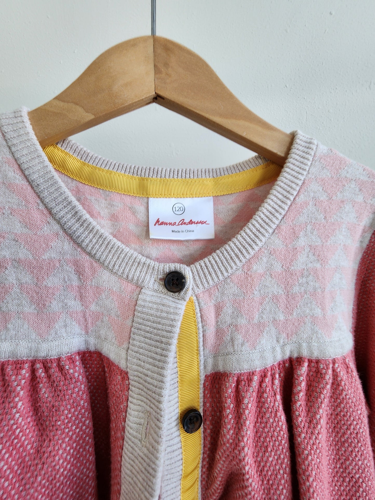 Hanna Andersson Cardigan, Size 120 (kids)
