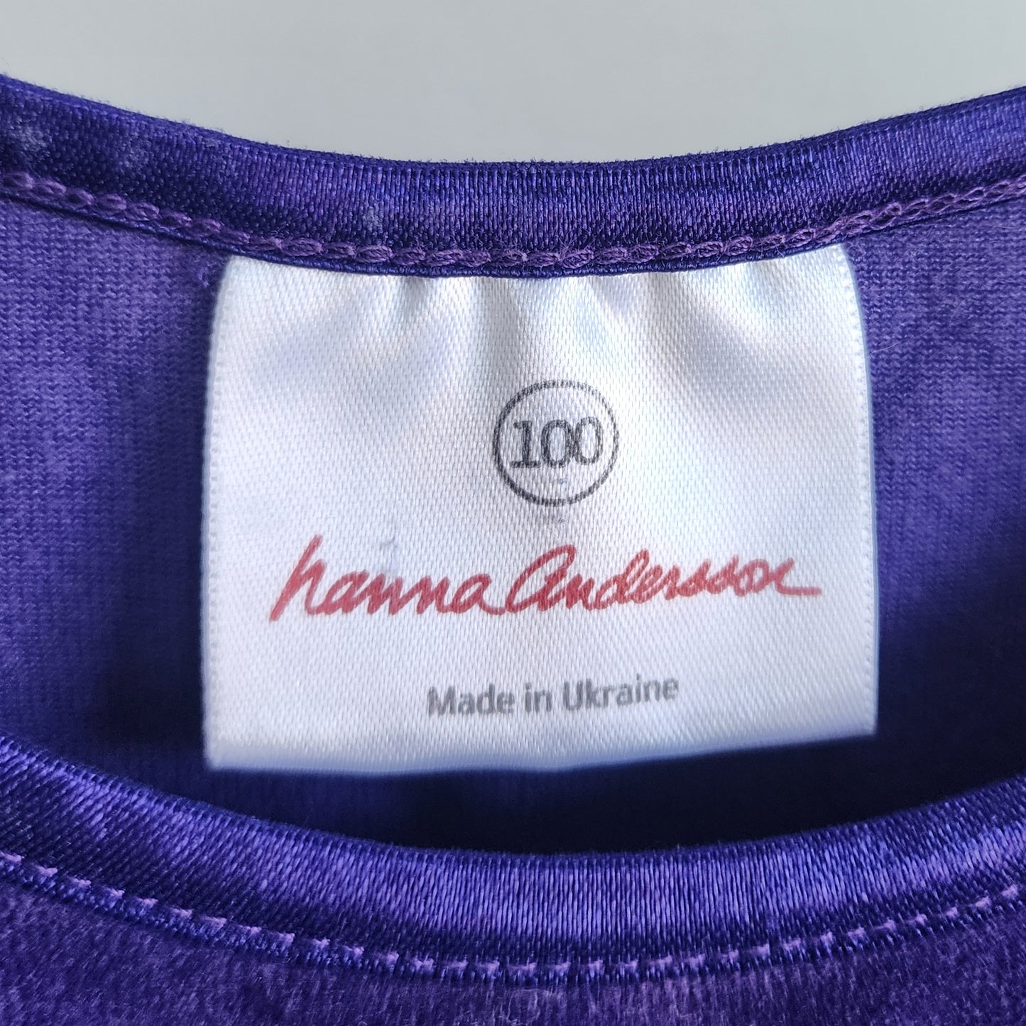 Hanna Andersson velvet dress, size 100 (kids)