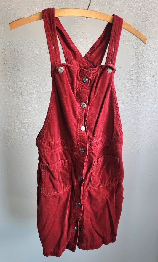 Old Navy Burgundy Corduroy Jumper, Size 12 (Kids)