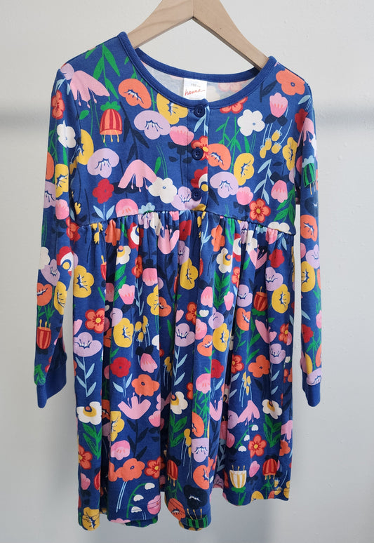 Hanna Andersson Vintage Floral Dress, Size 110 (Kids)