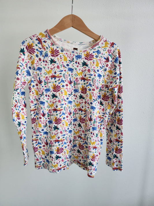 Tea Collection long sleeve shirt, size 7 (kids)
