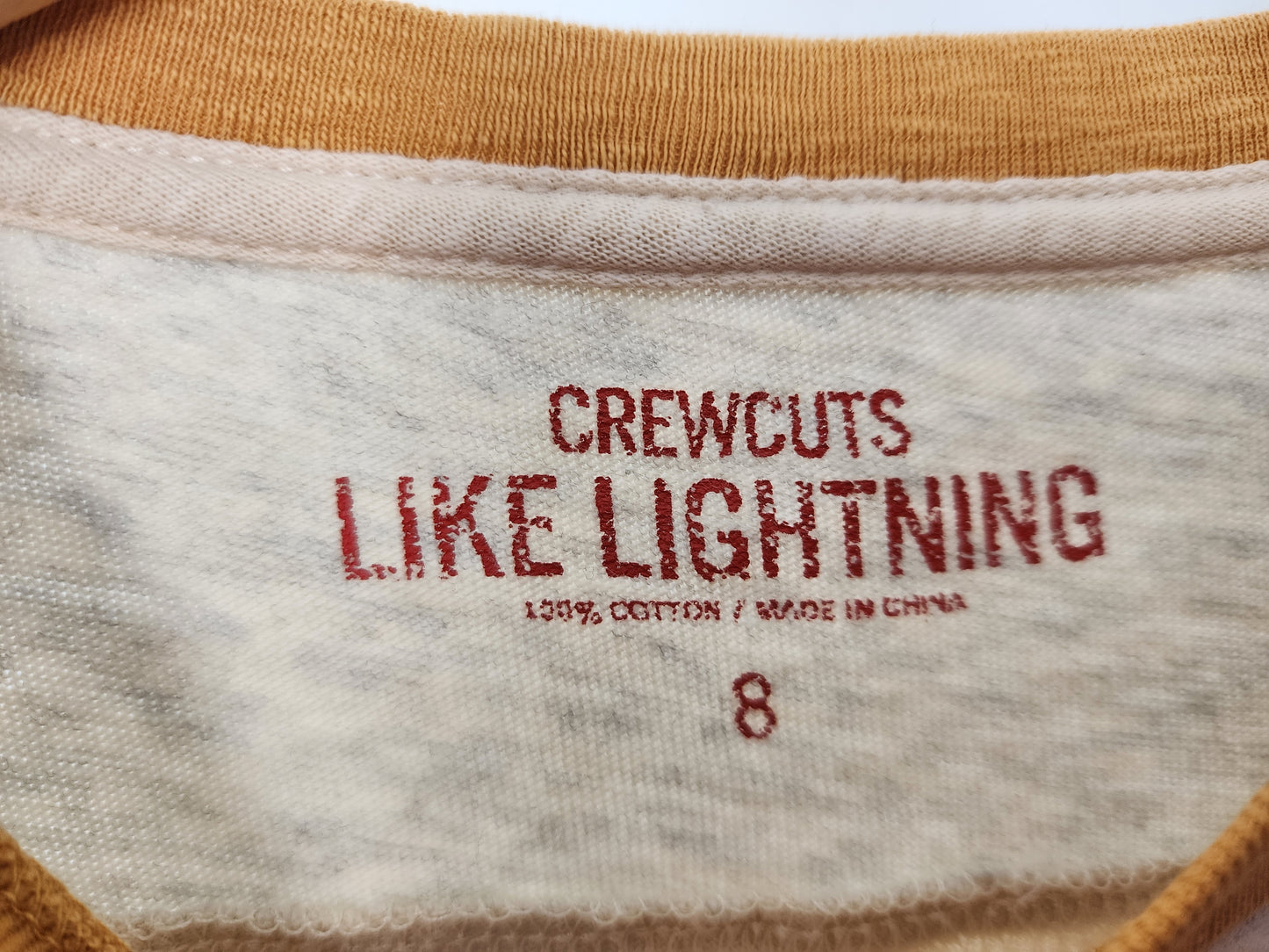 Crewcuts "Super Charged" Shirt, size 8