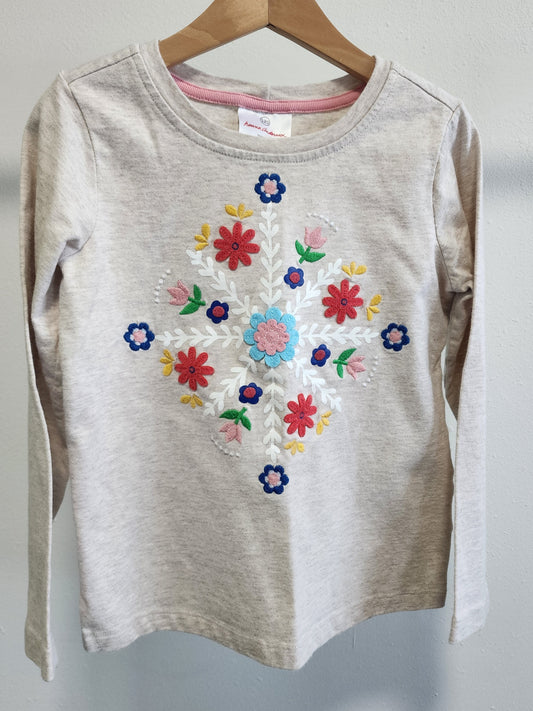 Hanna Andersson Appliqué Shirt, Size 120