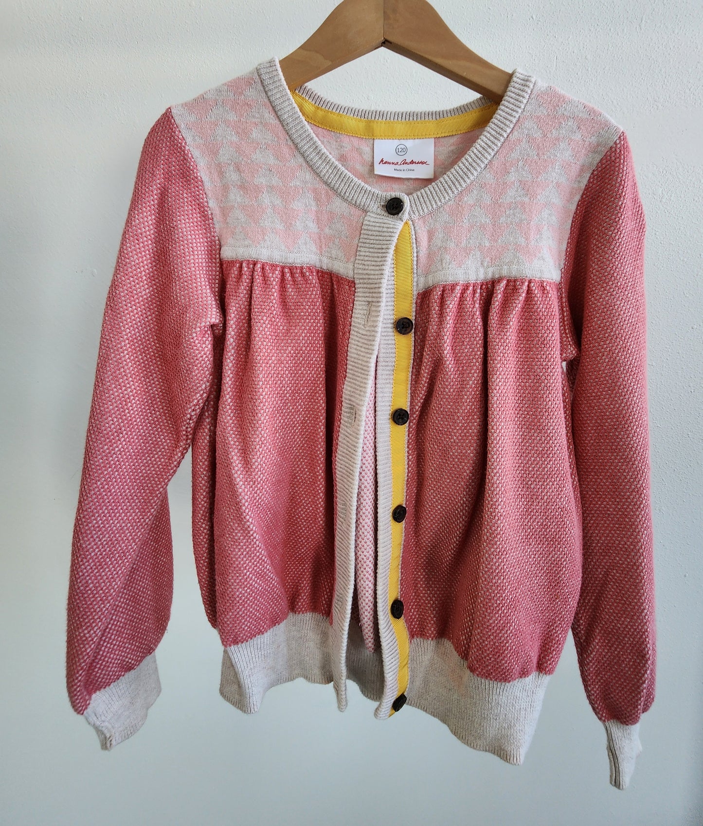 Hanna Andersson Cardigan, Size 120 (kids)