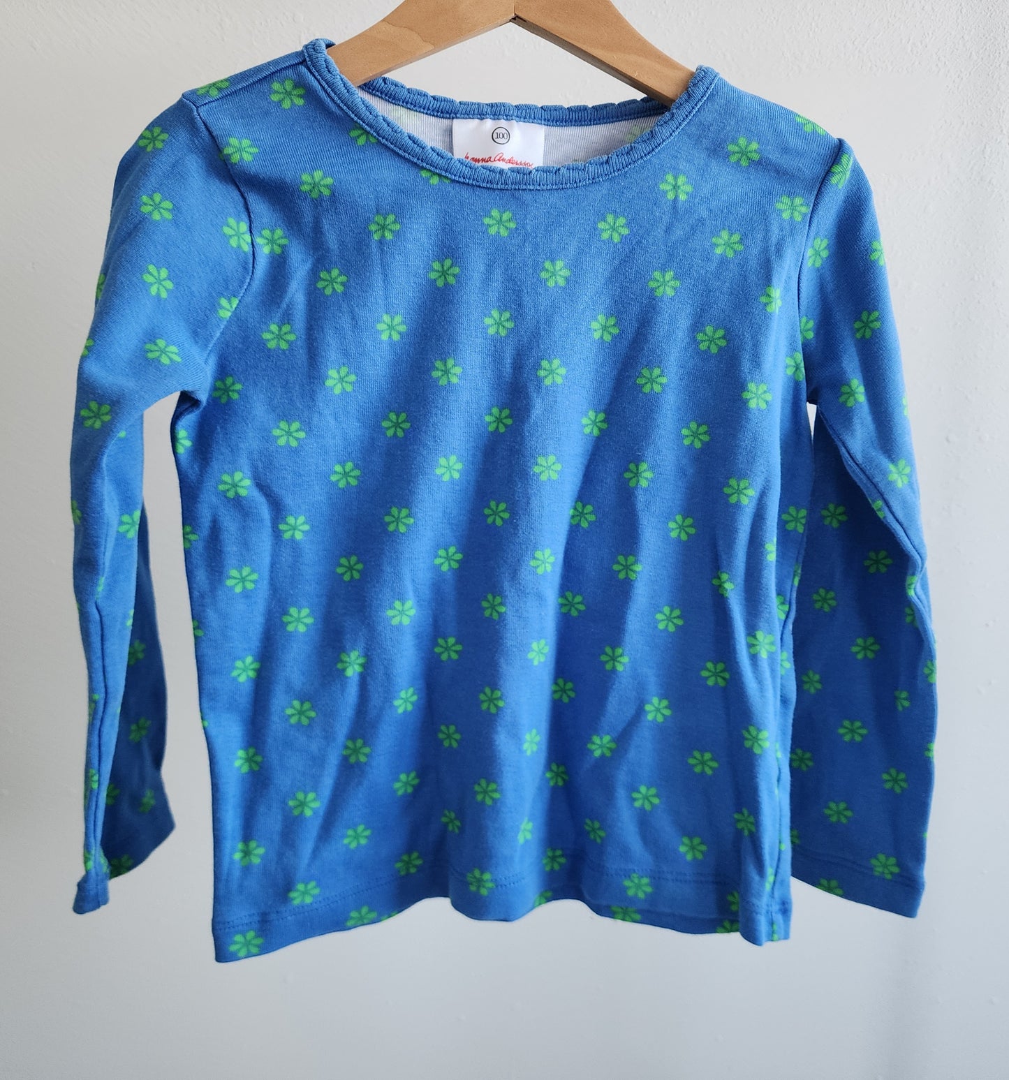 Hanna Andersson long sleeve shirt, size 100 (kids)