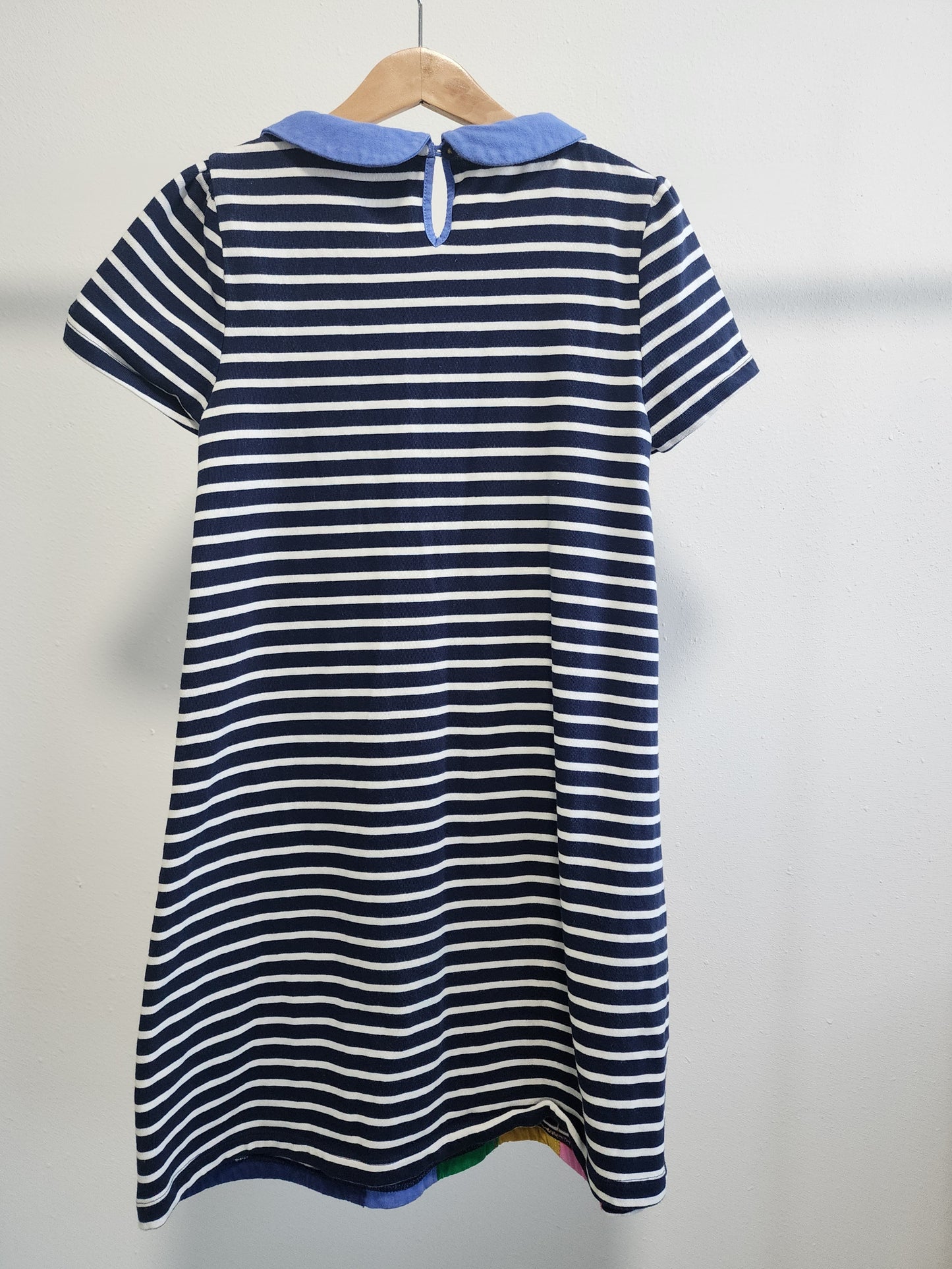 Mini Boden Rainbow Dress, size 9-10 yrs