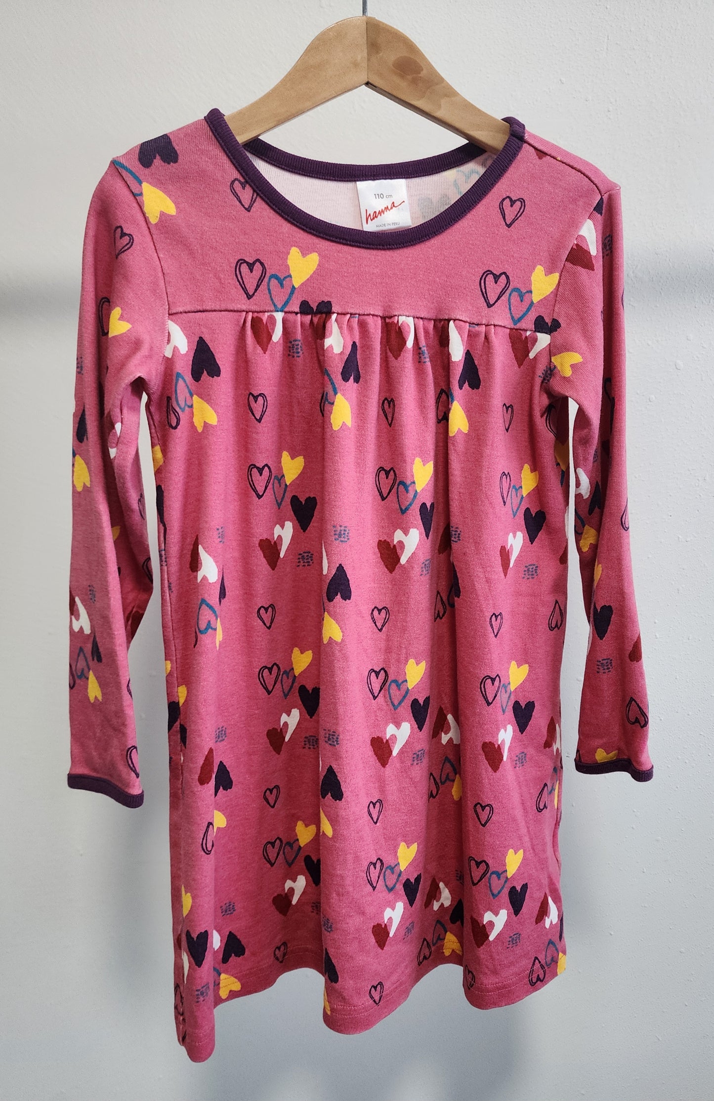 Hanna Andersson Heart Dress, Size 110 (Kids)