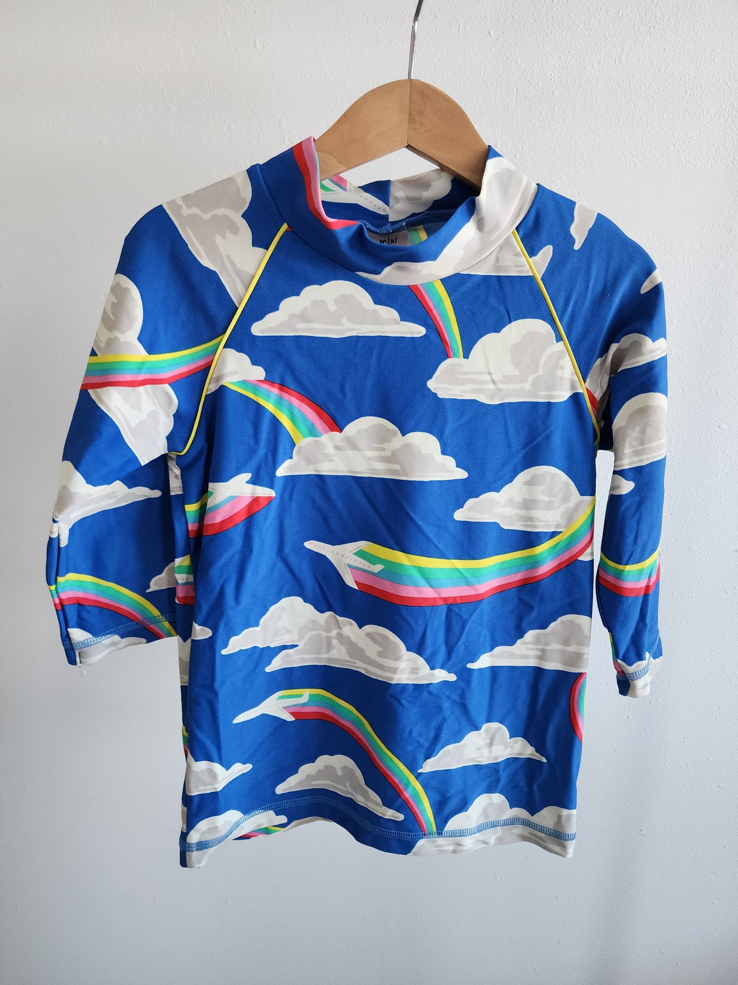Mini Boden swim rash guard, size 5/6 (kids)
