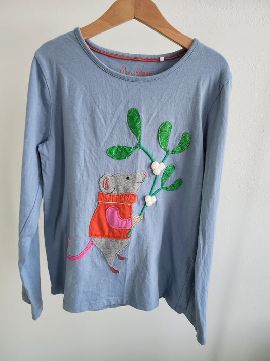 Mini Boden Mouse Shirt, size 9/10 (kids)