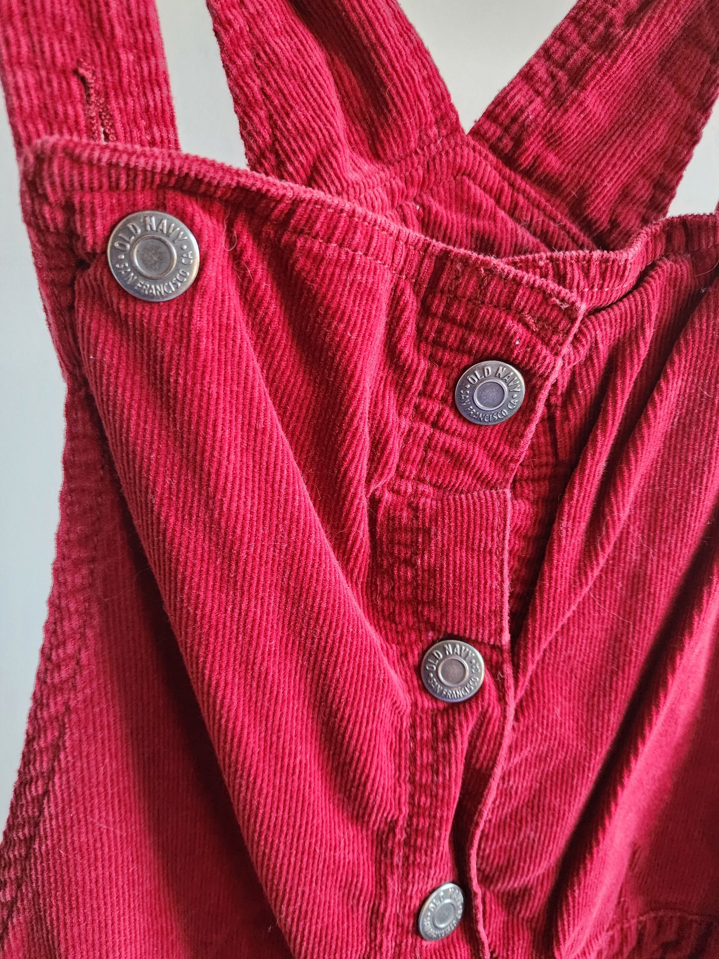 Old Navy Burgundy Corduroy Jumper, Size 12 (Kids)