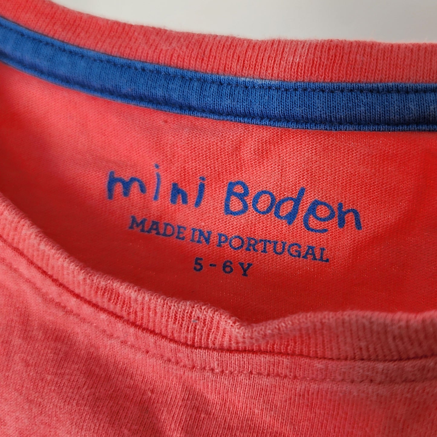 Mini Boden Bird Appliqué Shirt, size 5/6 (kids)