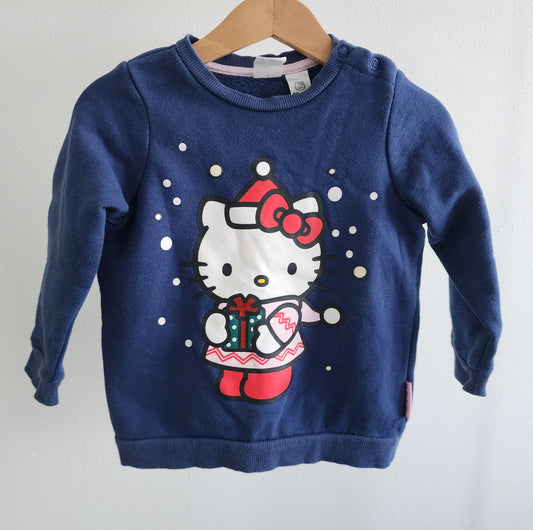 Hello Kitty Sweatshirt, size 12-18m (baby)