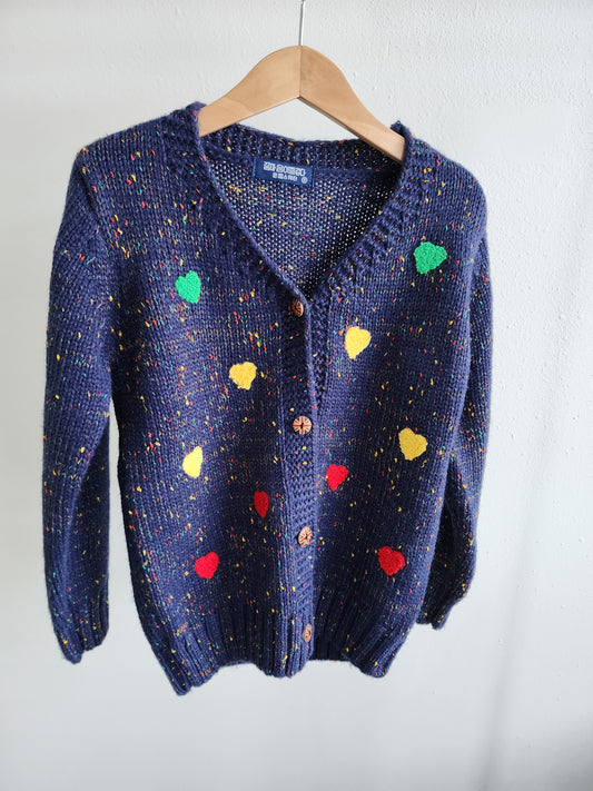 Heart Sweater, size 8-10 (kids)