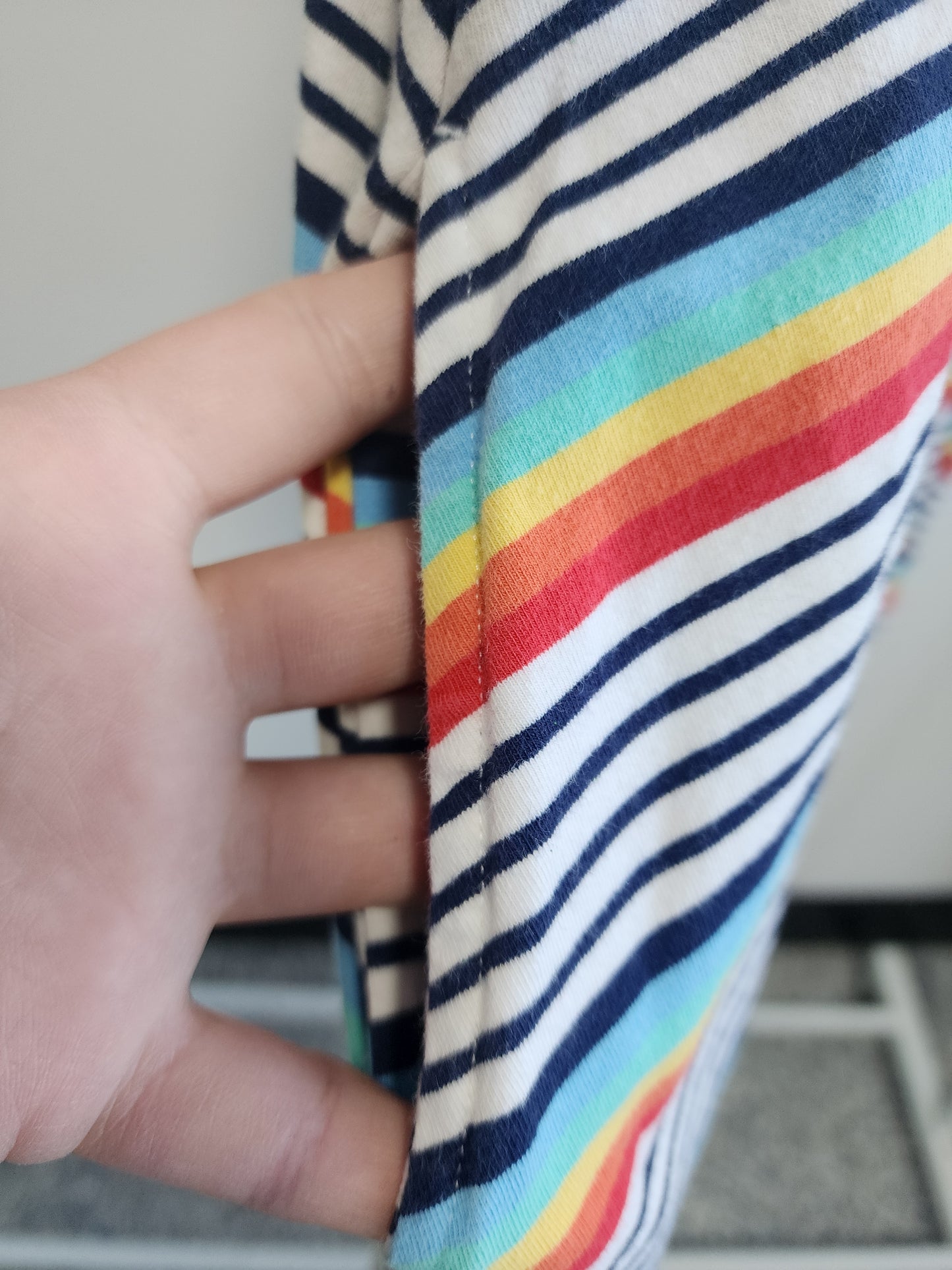 Hanna Andersson Rainbow Dress, size 140 (US 10 kids)