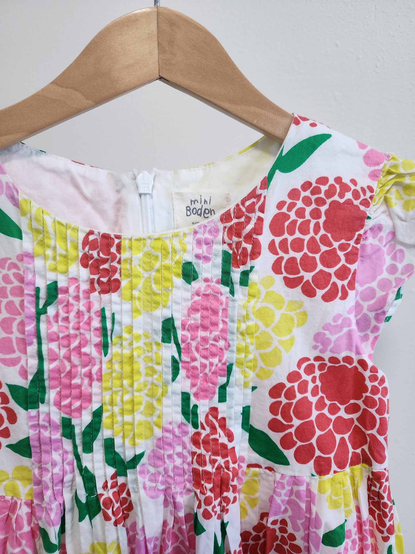 Mini Boden Flower Dress, Size 7/8 (kids)